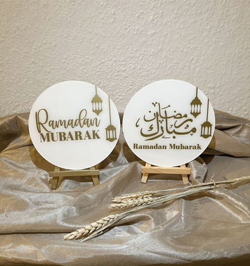 Ramzan Mubarak Acrylic Stand