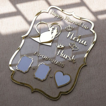 Uniquely Yours – Personalized Thumbprint Boards with Cutout Designs