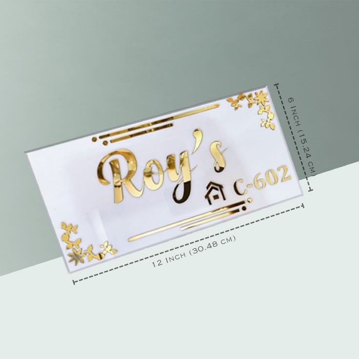 Personalized Nameplates for Doors – Creative, Custom & Handmade"