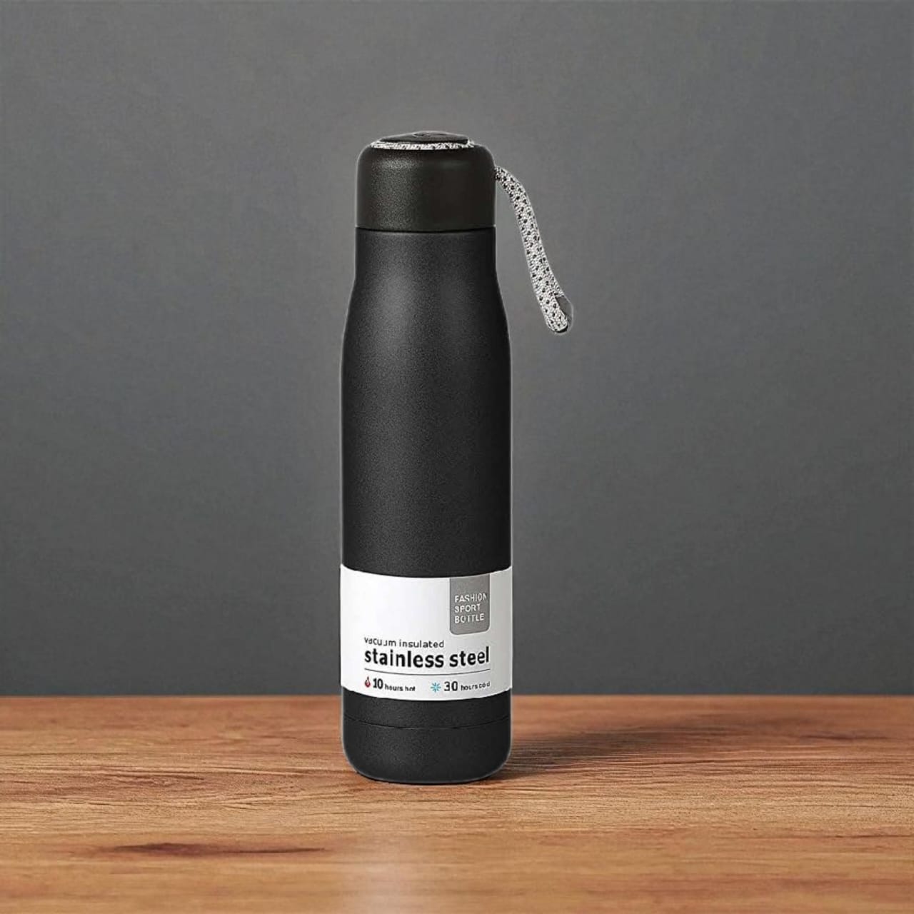 Customised name or brand logo / Stainless Steel Vacuum Sports Water Bottle 500 ml Gift Set