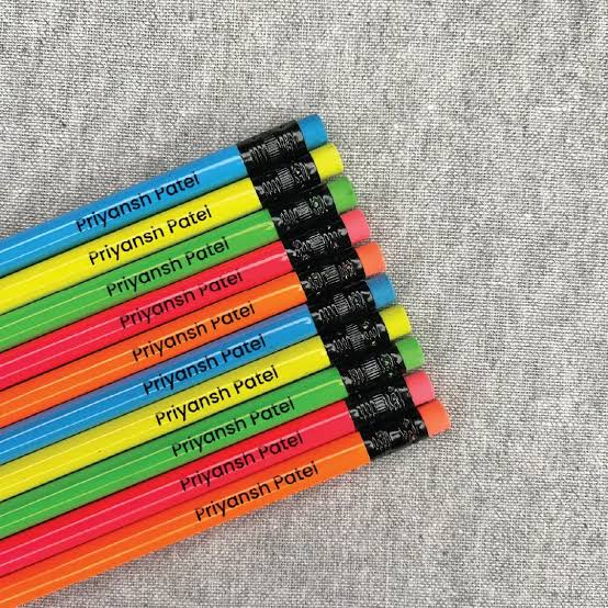 Custom Name Pencil for Kids – Perfect Gift for School & Creativity