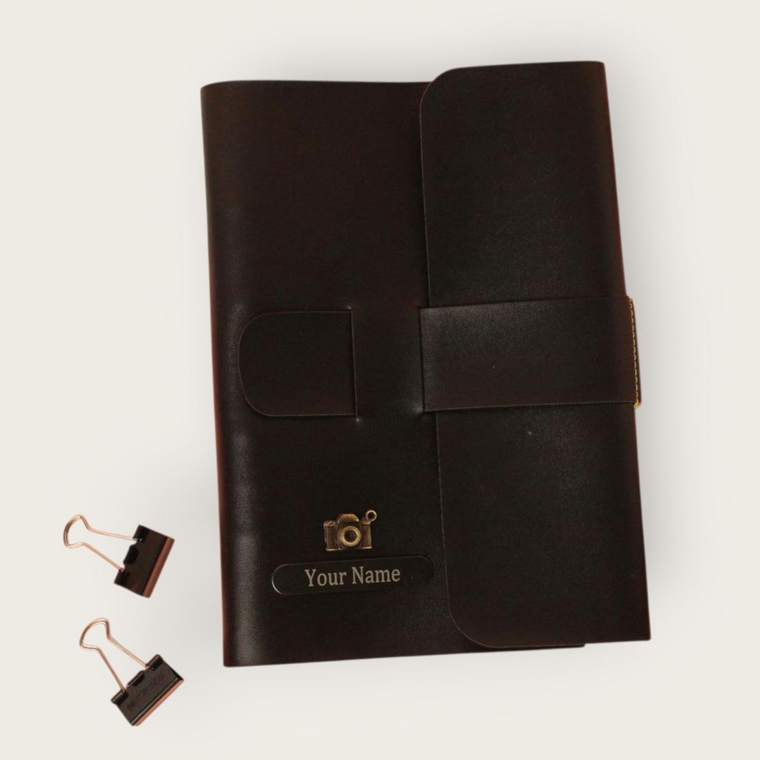 Luxury Leather Diary Organizer with Refillable Pages | Professional Planner