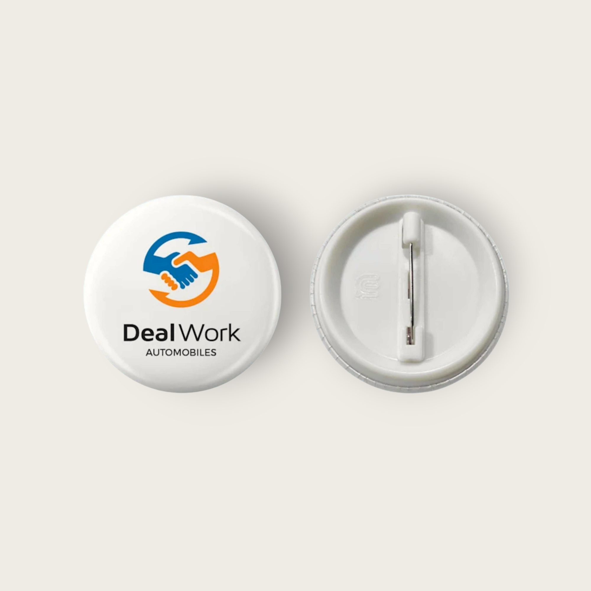 Custom Circle Badges – Medium Size with Logo or Unique Design