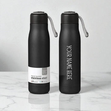 Vacuum insulated Stainless Steel Hot & Cold 
Rubber Coating Mate Finish 500 ML